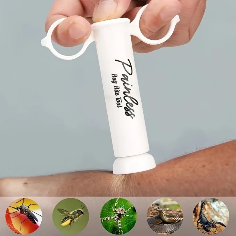 Bug Bite Suction Tool Venom Extractor Itch Relief First Aid Kit for Mosquito Bee