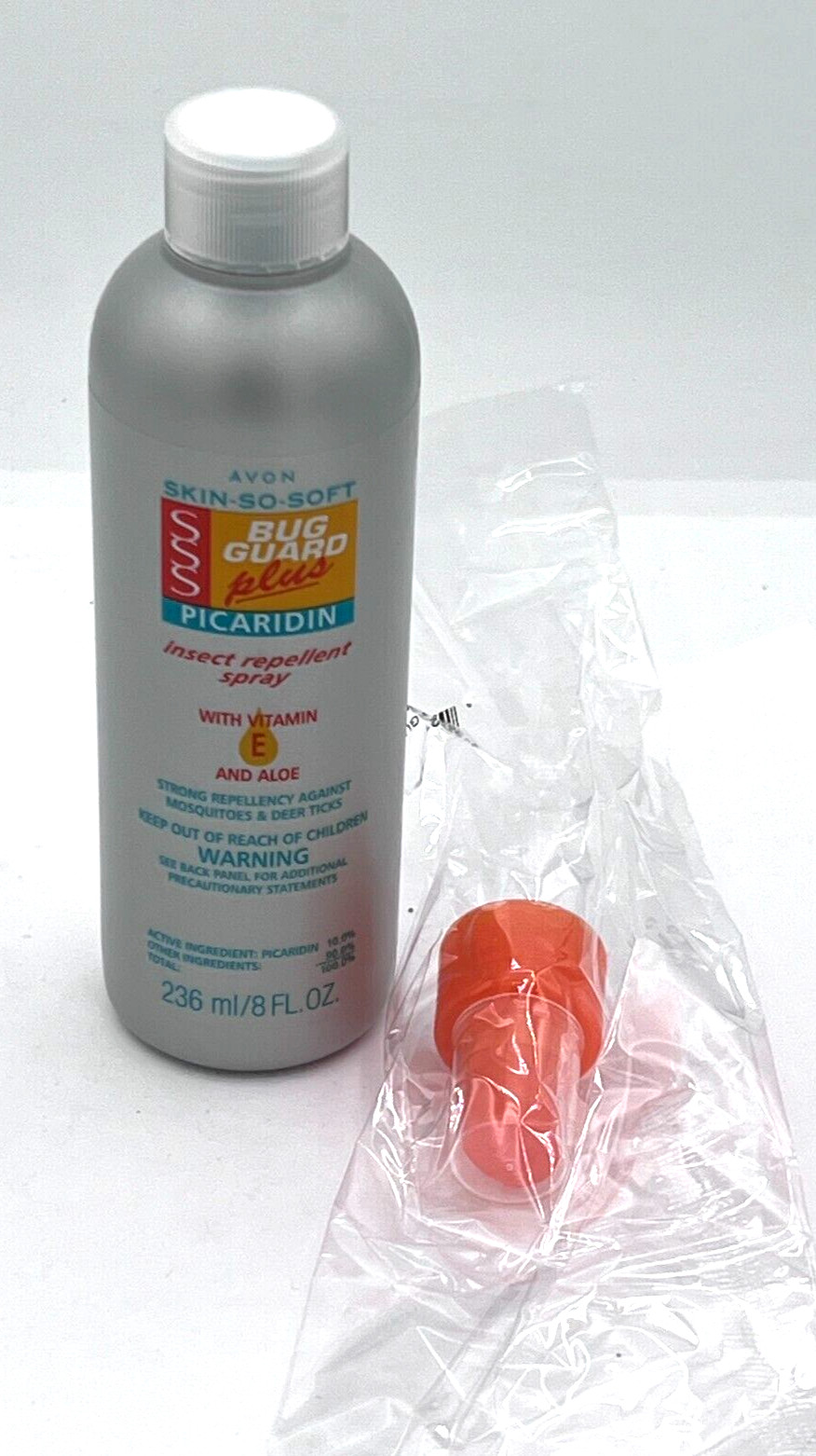 Avon Skin So Soft Bug Guard Plus Picaridin Family Size 8 fl oz with Pump.