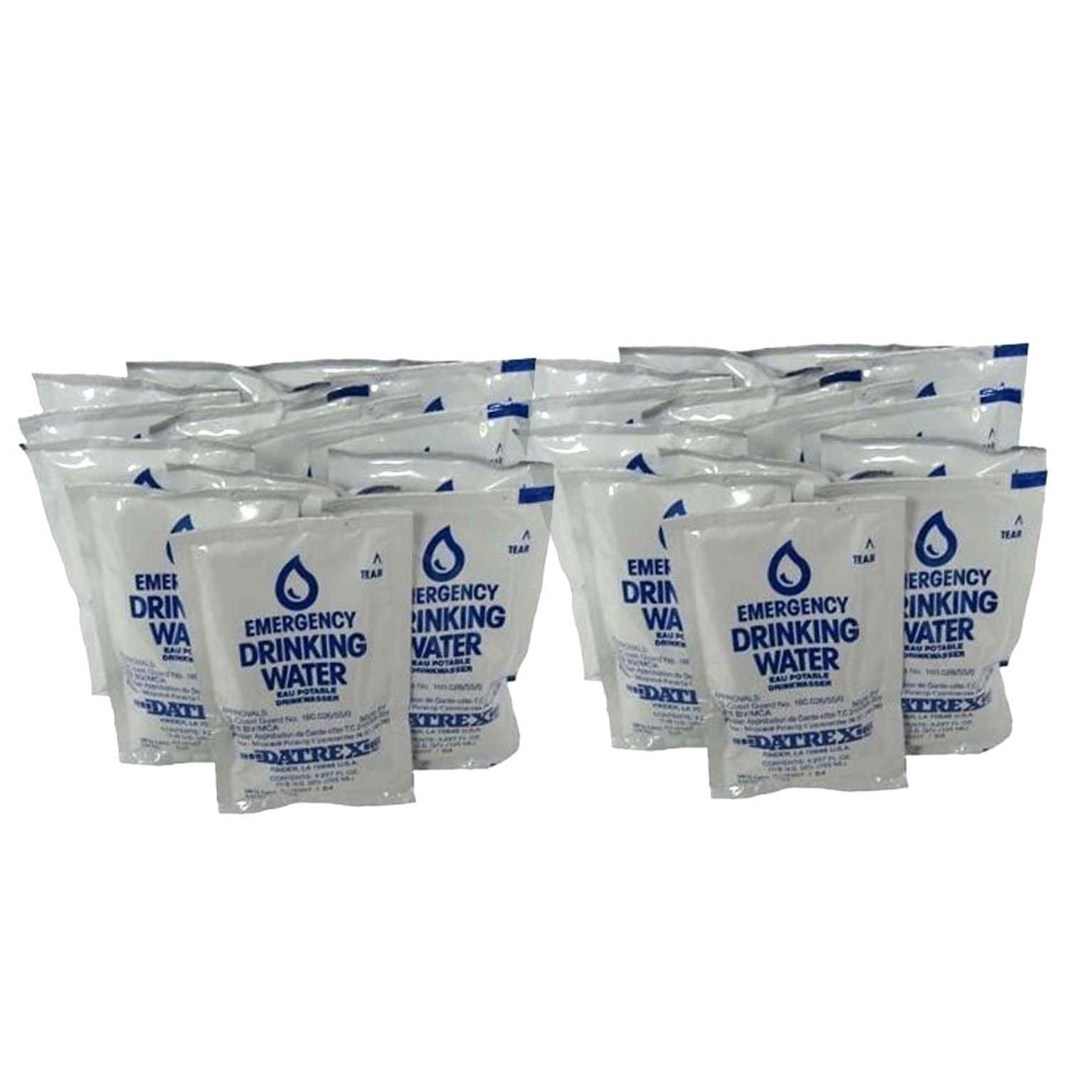 Emergency Water Packets – 72 Hour Survival Supply – 24 Packs for Disaster Prepar