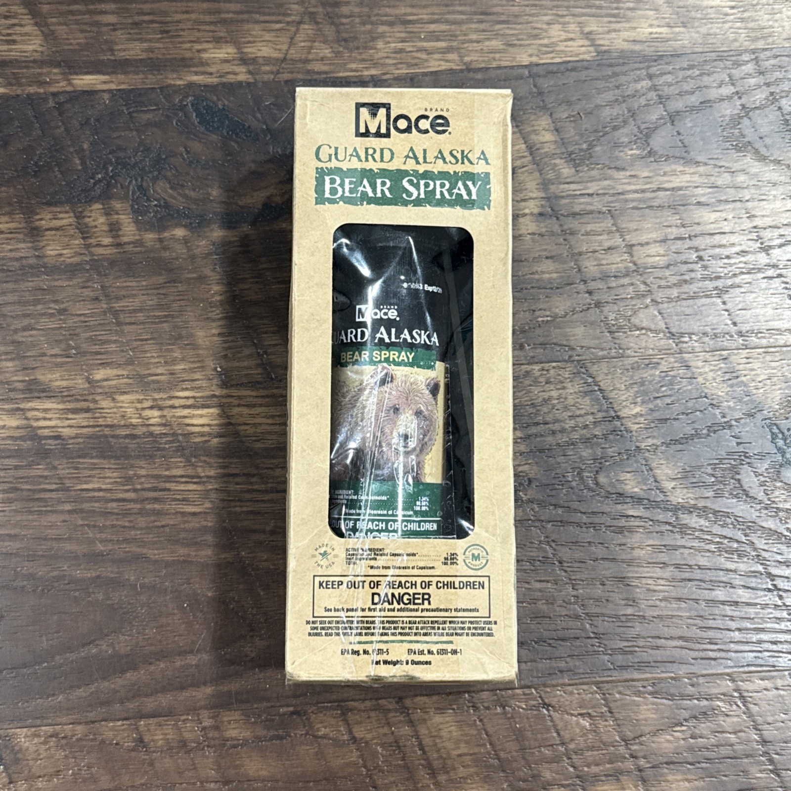 MACE Guard Alaska ULTRA HOT Pepper BEAR Deterrent Repellent Spray ALL SPECIES