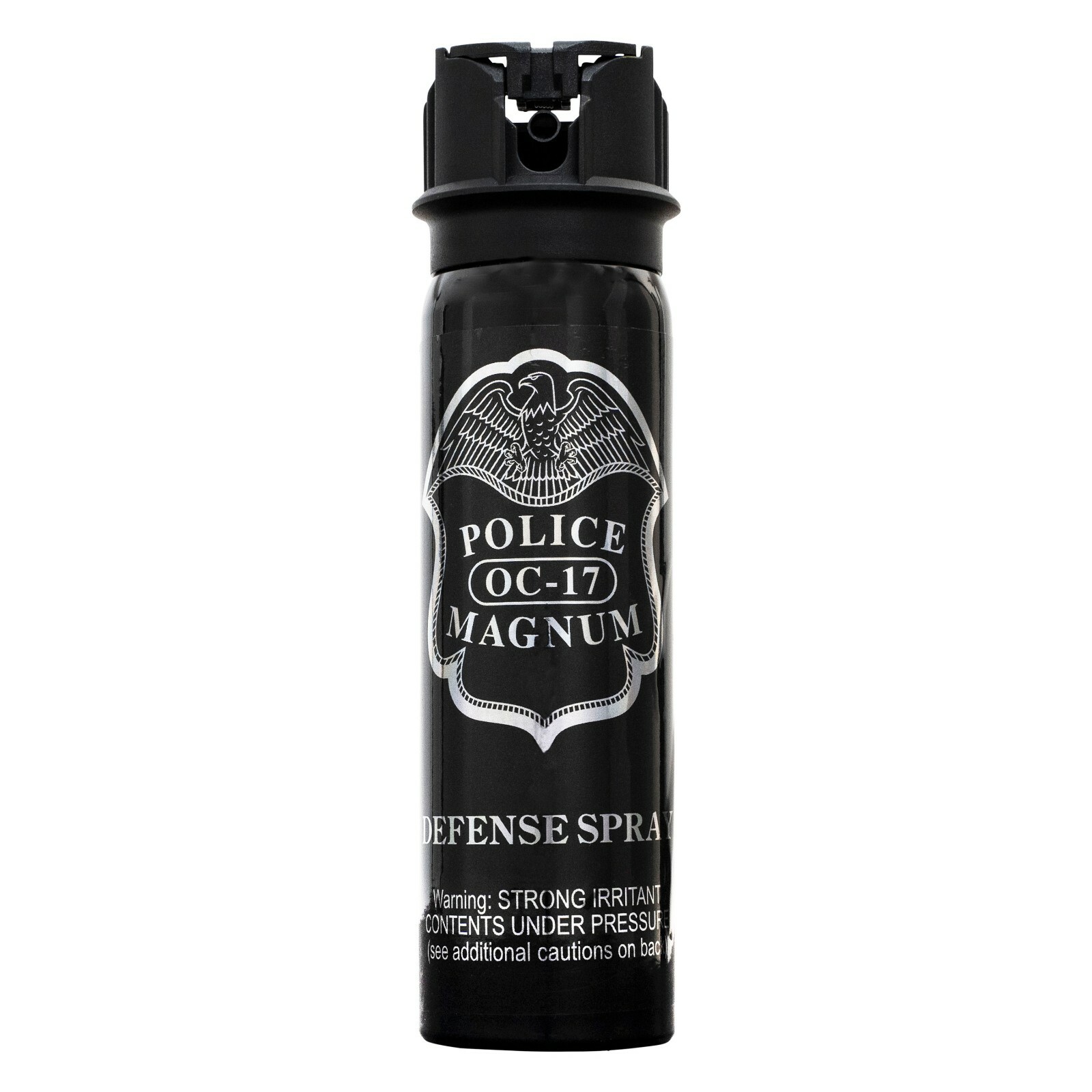 4 POLICE MAGNUM OC Pepper Spray Self Defense 4oz Flip Top Fogger UV Dye Security