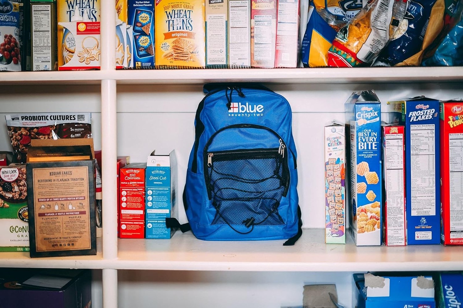 72 Hour Emergency Backpack Survival Kit for One Person with Food Water First Aid
