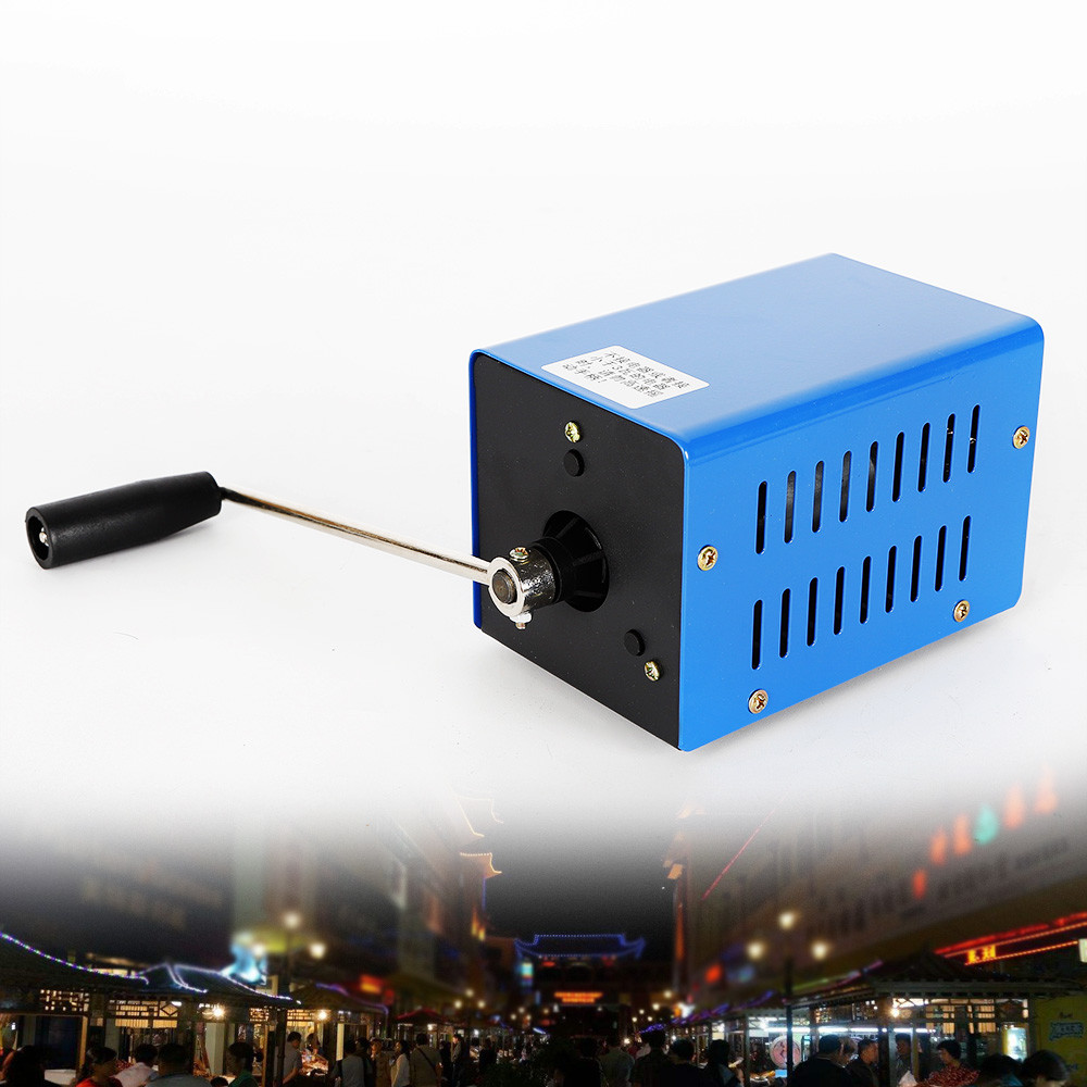 Outdoor Portable Multifunction Emergency Survival Hand Crank Charge Generator