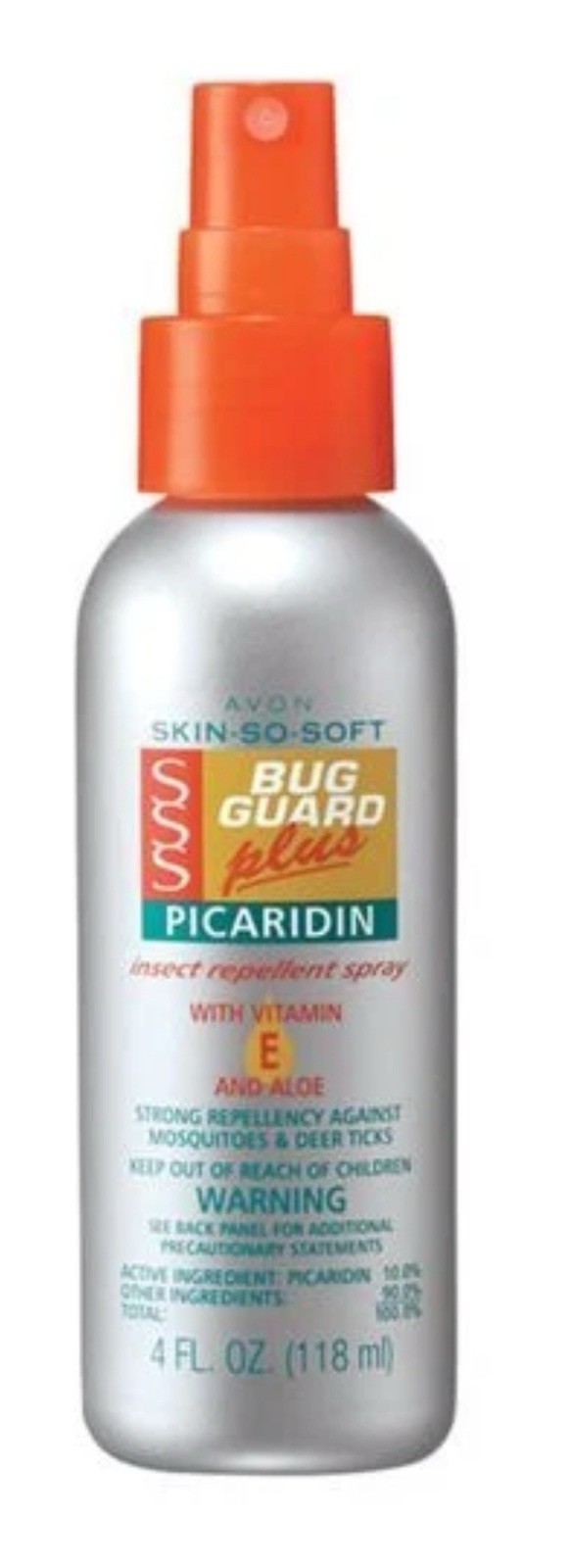 AVON SKIN SO SOFT BUG GUARD PICARIDIN INSECT REPELLENT SPRAY 4 fl ozINCLUDESPUMP