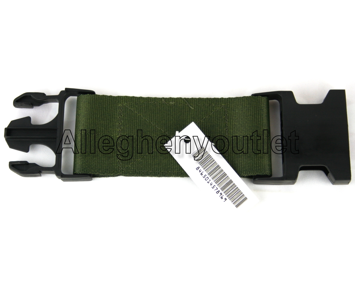 USGI Military BLACK USMC Tactical Pistol Utility LC-2 Web Belt 6″ Extender NEW