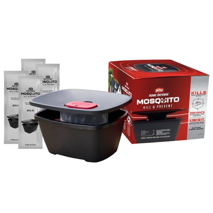 Ortho Home Defense Mosquito Kill & Prevent Station with 4 Refills