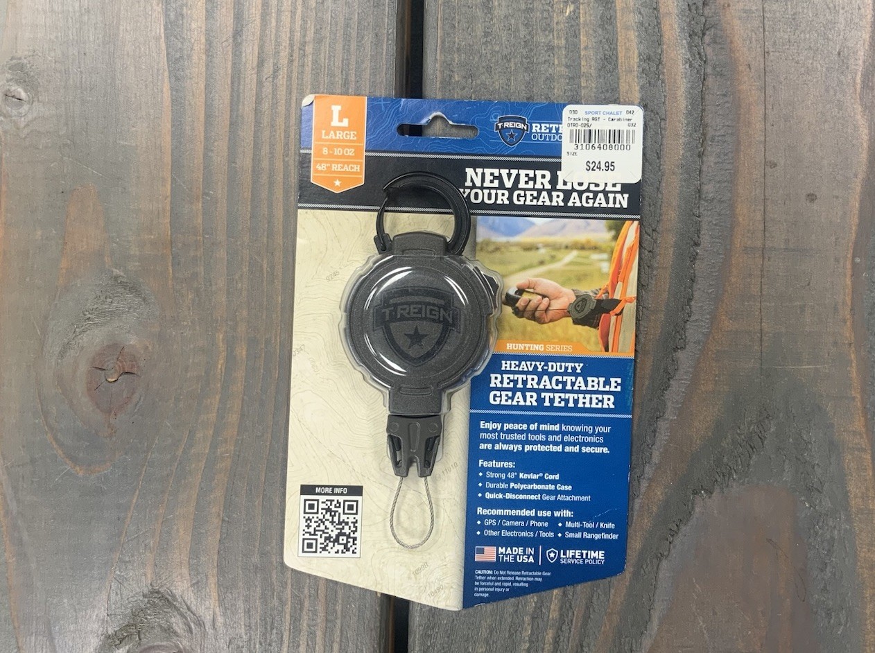 T-Reign Medium Retractable Heavy Duty Retractable Tether 48¨ Made with Kevlar