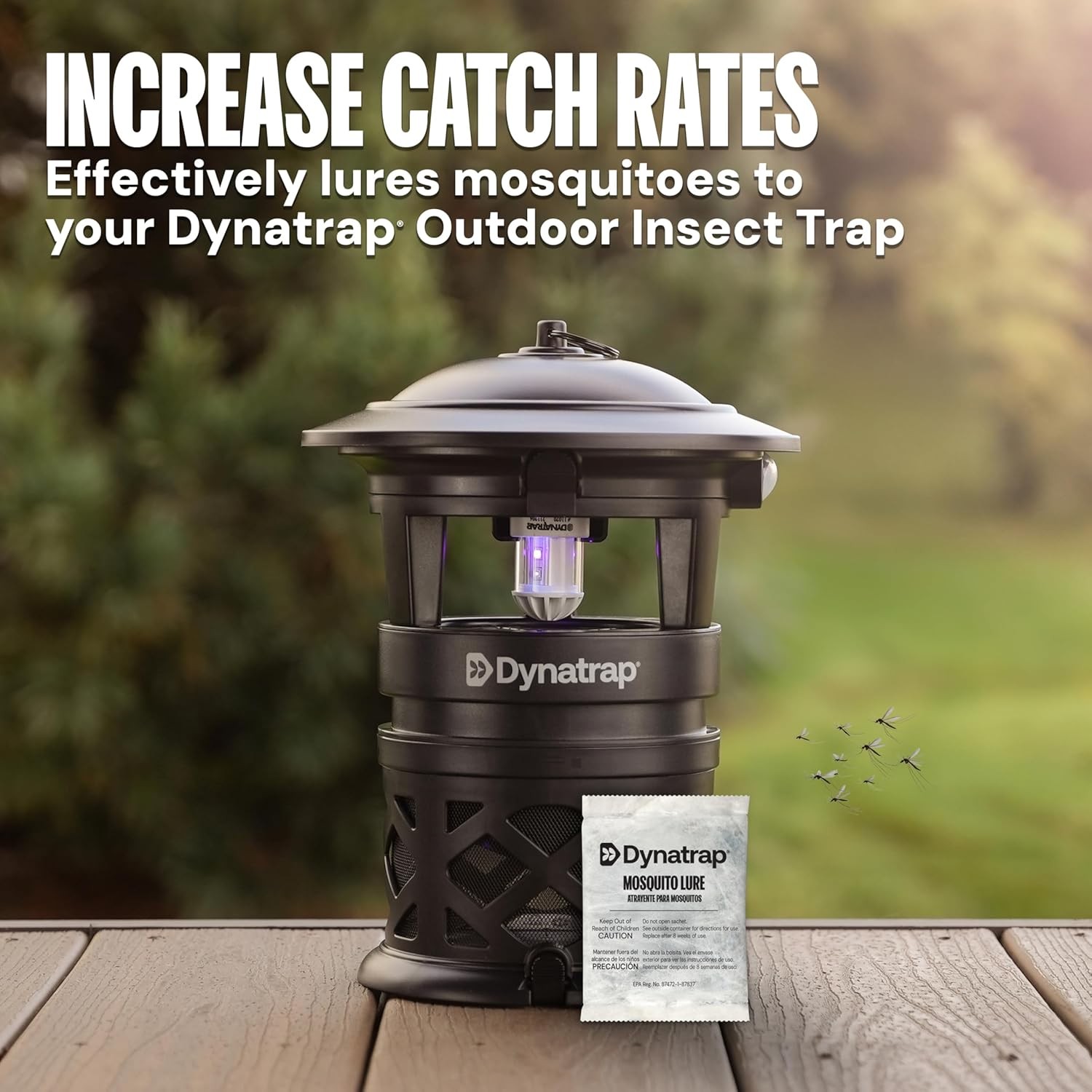 DynaTrap 100611 Atrakta Mosquito Lure Sachet for Any Insect White