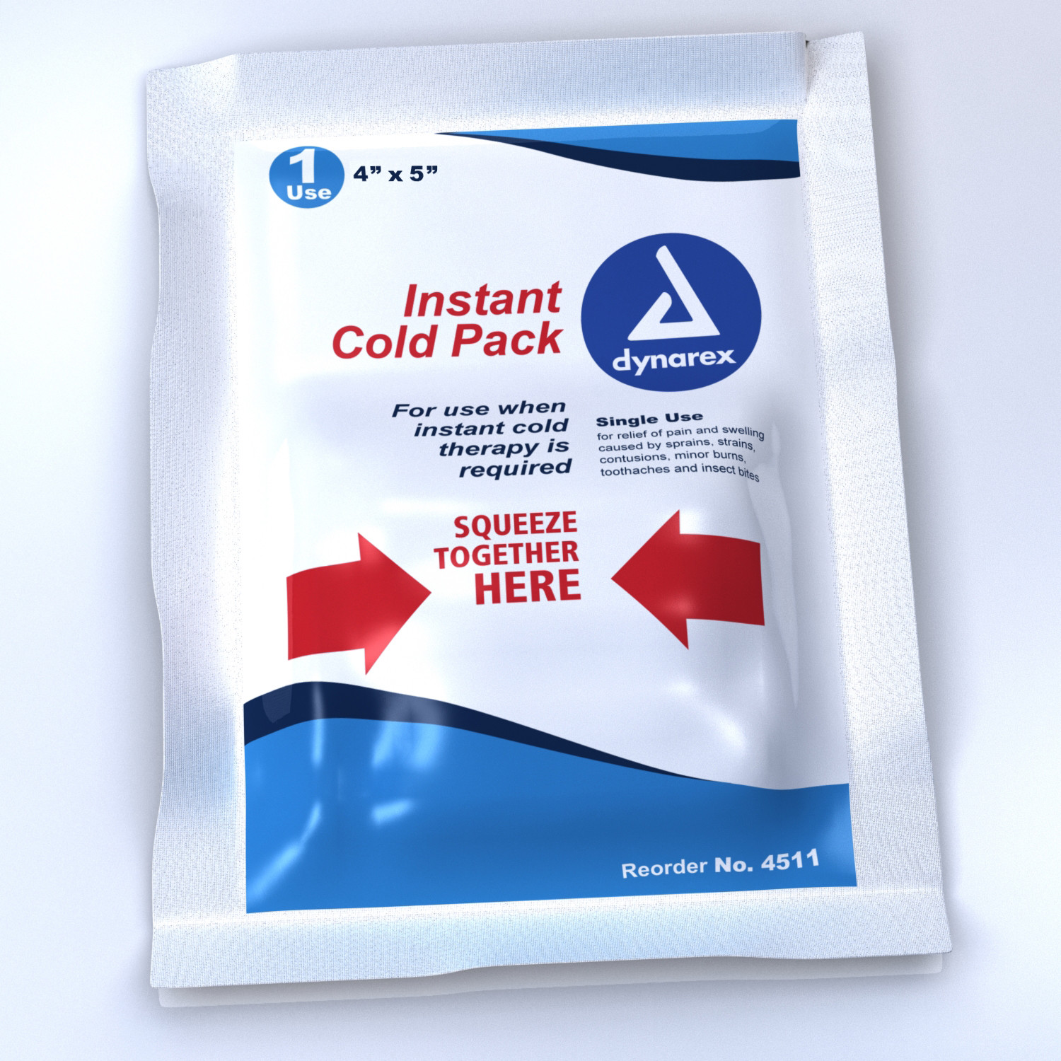 2 Pack Ice Packs Small 4″ x 5″ First Aid Emergency Survival Sports Hiking Kits