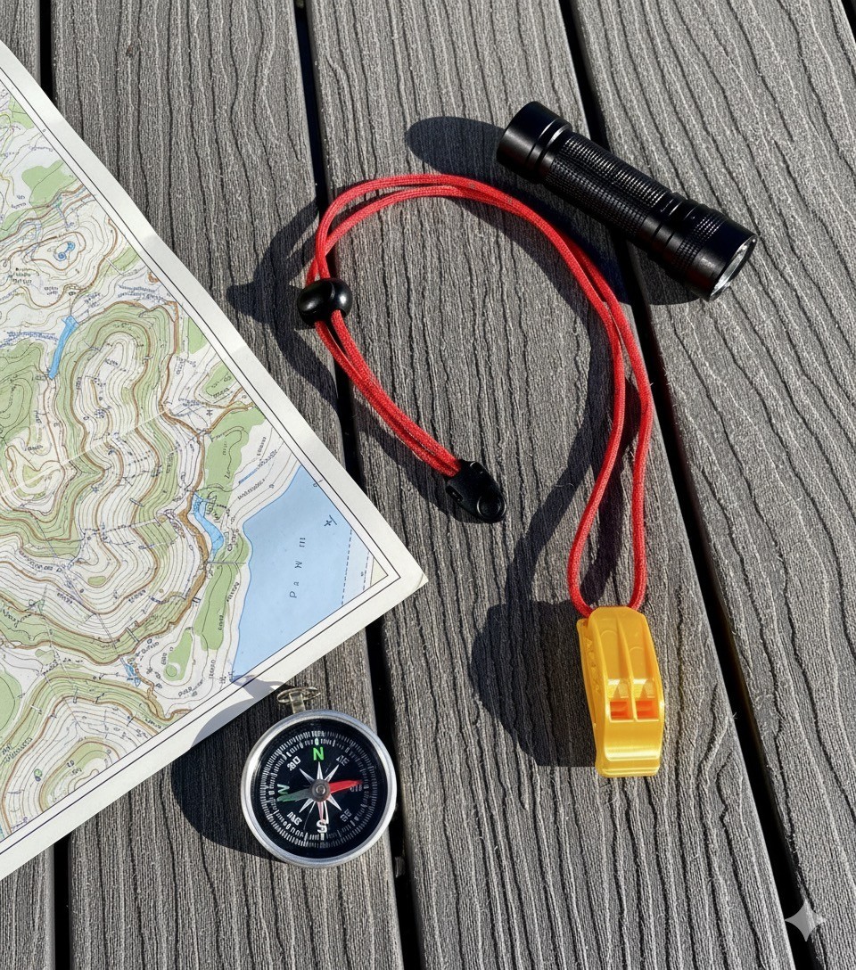 Emergency Whistles with Lanyard Safety Rescue Whistle Survival Loud 120db+ Qty 3