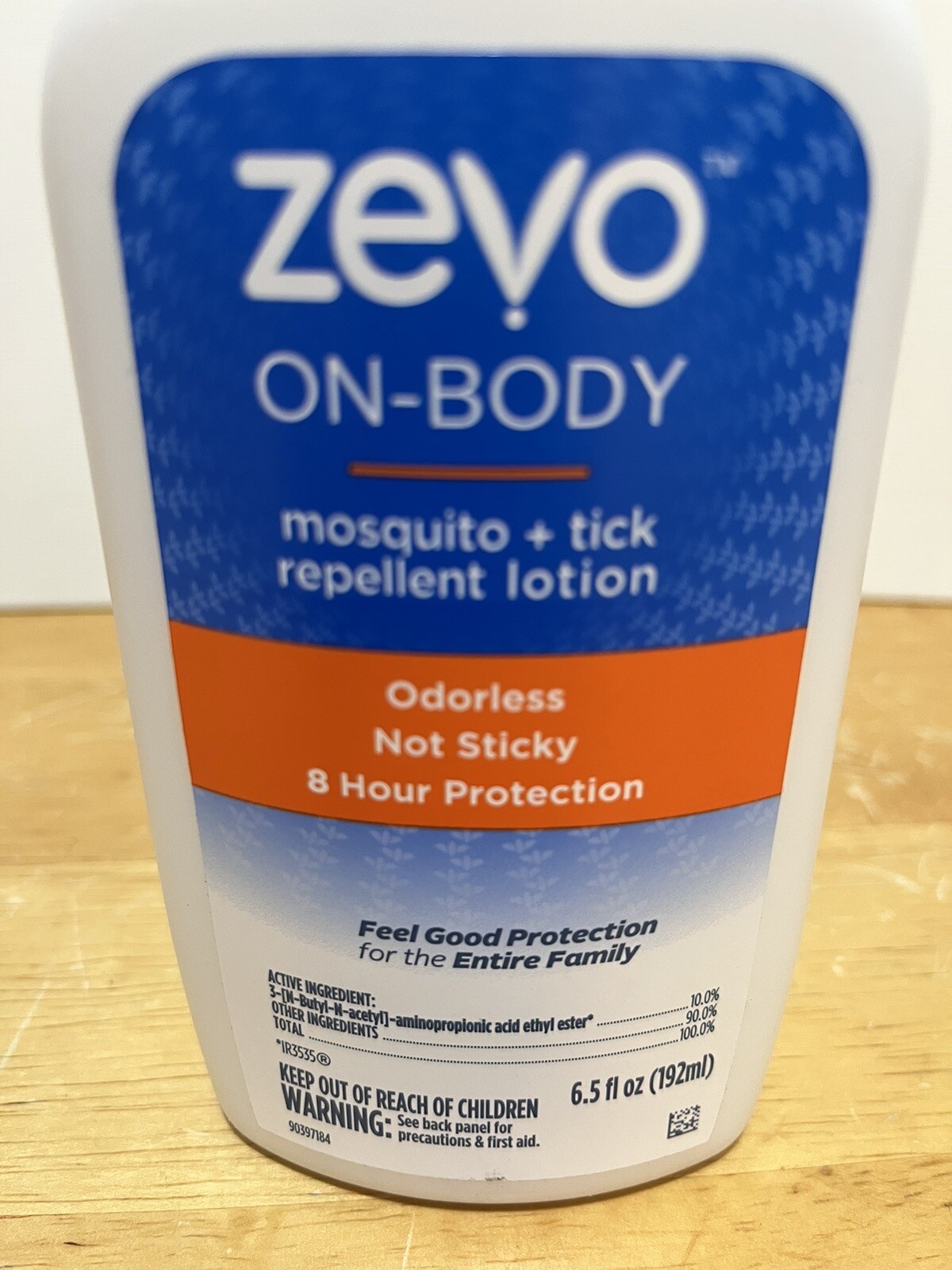 Zevo On-Body Mosquito + Tick Repellent Lotion 6.5 oz