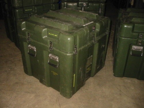 Hardigg Pelican 29x27x27 Hinged Single Lid Hard Case Equipment Shipping B