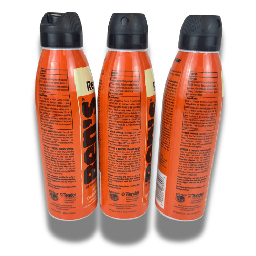 Ben’s Tick Repellent Picaridin Spray 6 oz Cans, 12 hours 🔥PACK OF 3🔥