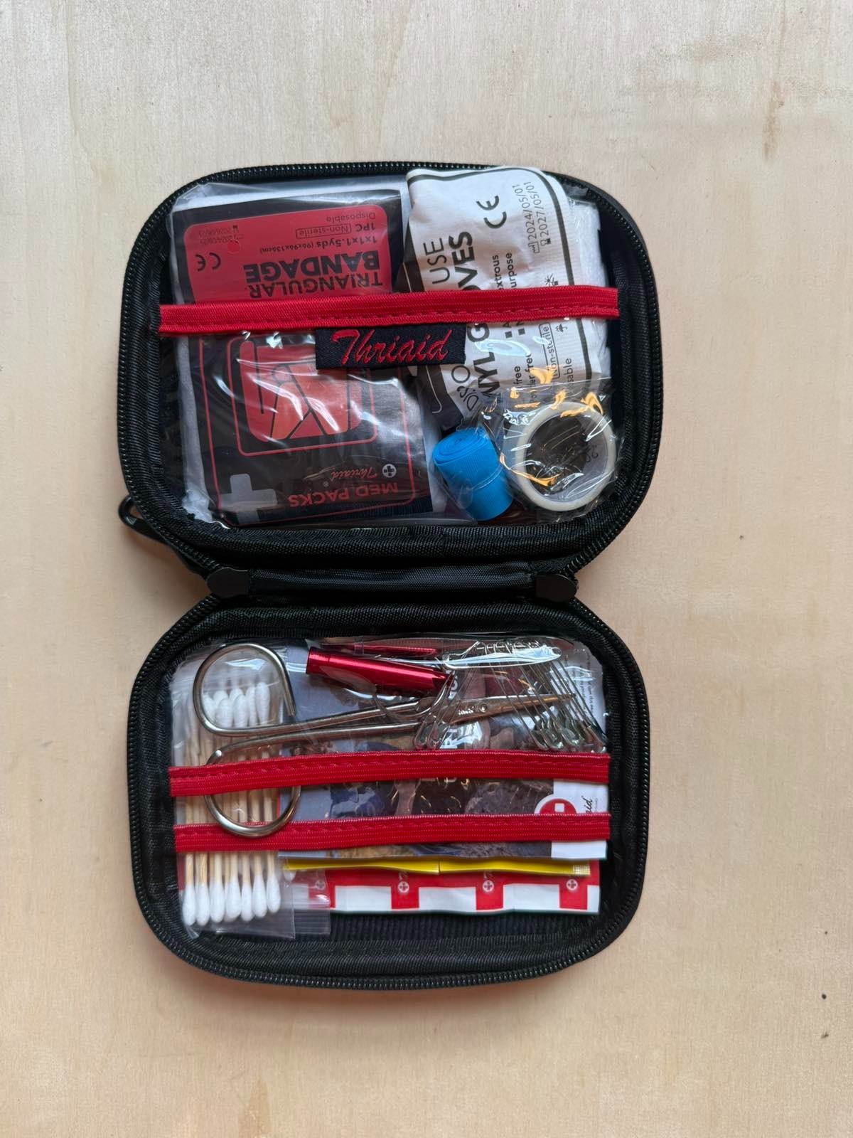 Portable Travel Emergency Kit Car Camping Hiking Backpack Survival Supplies