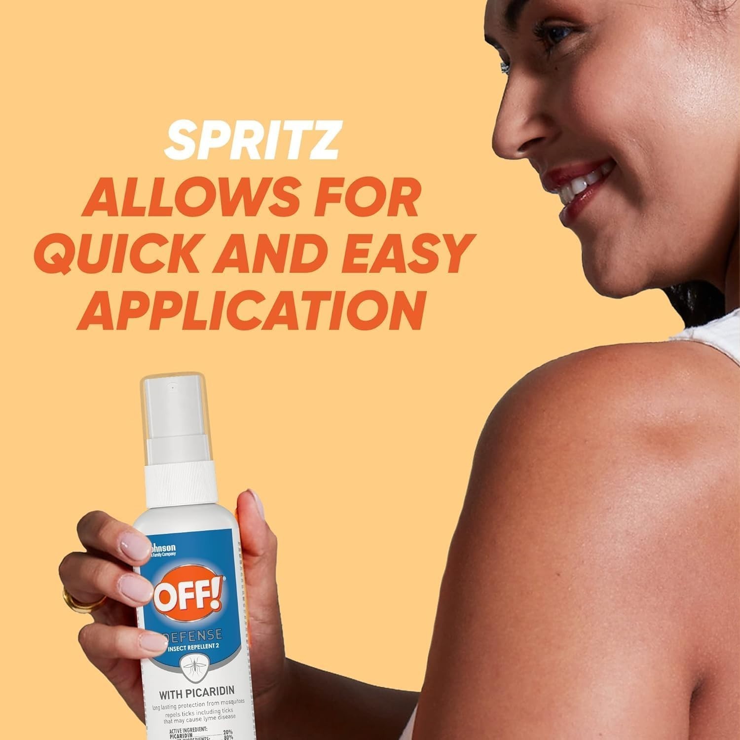 3 OFF! Defense Insect Repellent 2 with Picaridin, 4 fl oz Mosquitoes Pump Spray