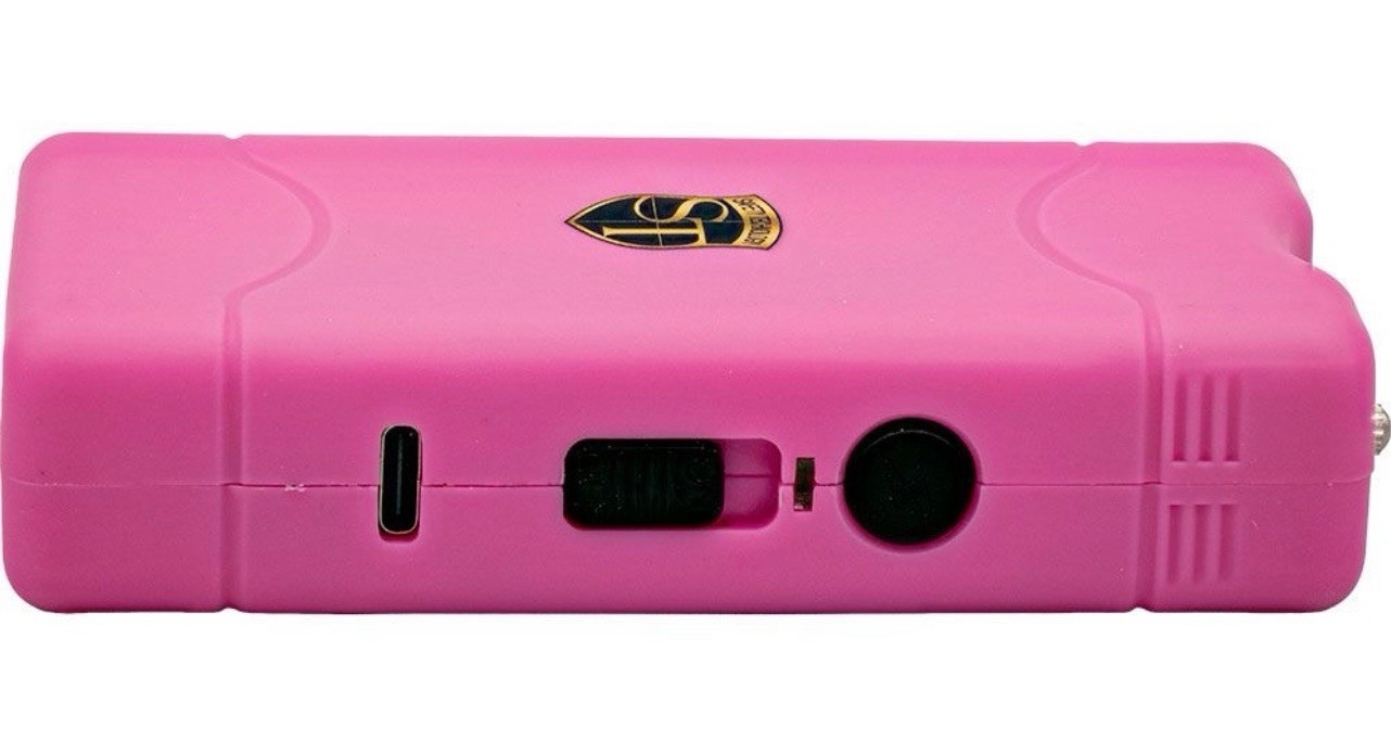 MAGNAVOLT Rechargeable Stun Gun WOMEN Self Defense Protect 80 Million Volt PINK