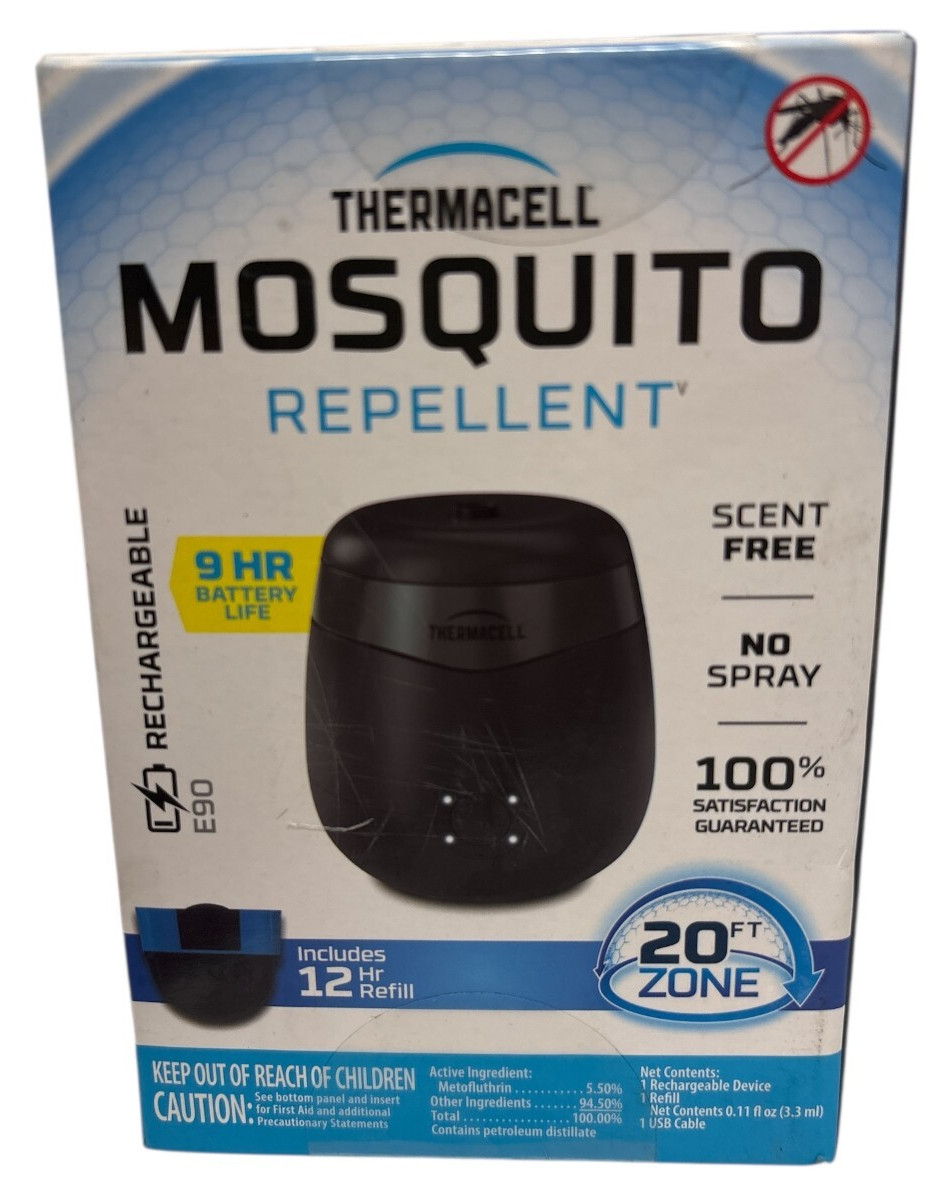 Thermacell E-90 Mosquito Repellent E-Series Rechargeable Repeller