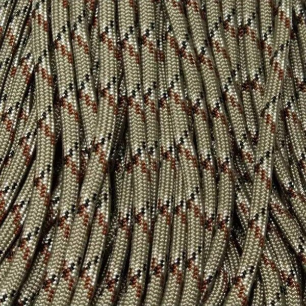 550 Paracord Desert Camo 100 FT USA MADE same day shipping
