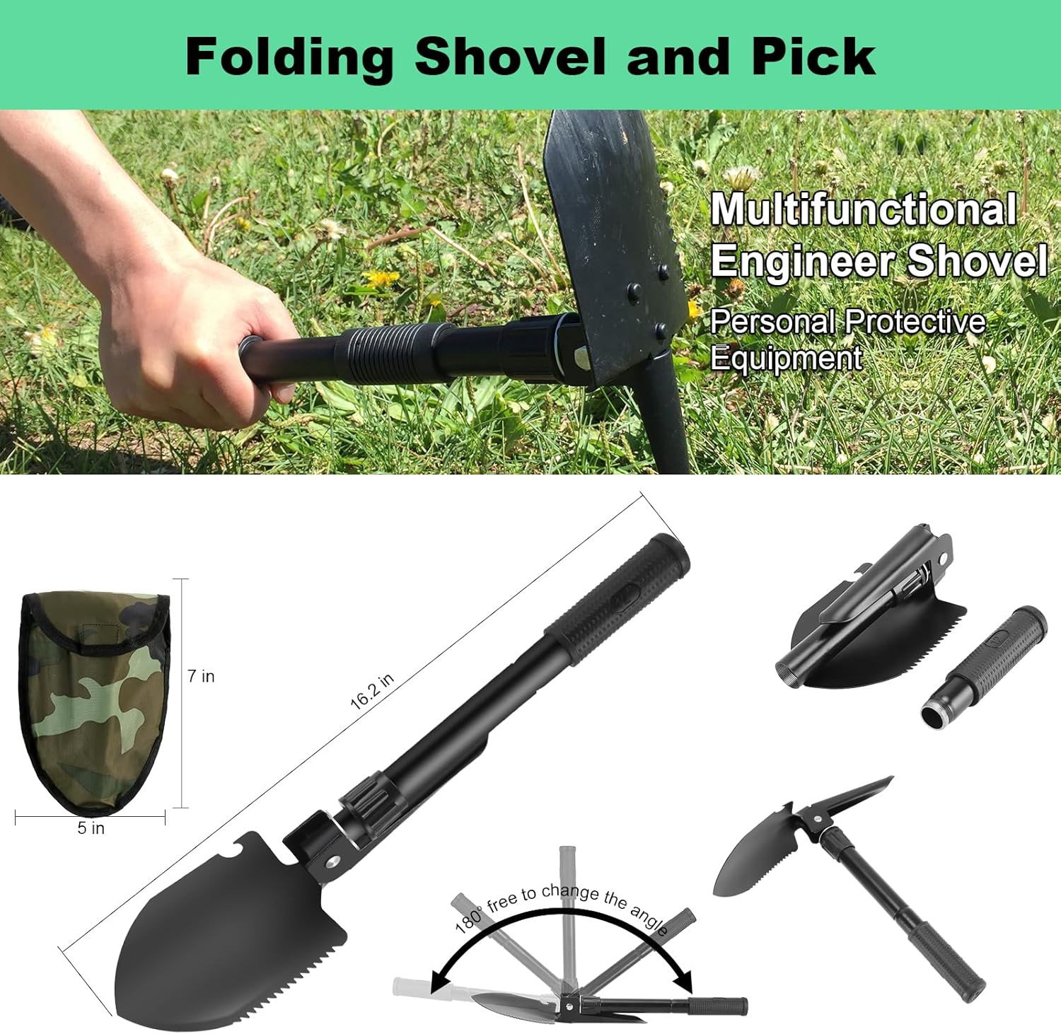 Survival Kit 256 in 1, First Aid Kit Survival Gear Tools Trauma Kit with Molle P