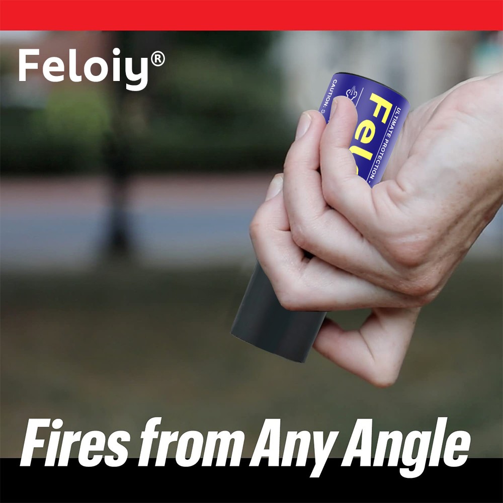 1 Bottle Feloiy Pepper Spray 2 Oz Flip Top Self Defense Security Protection US