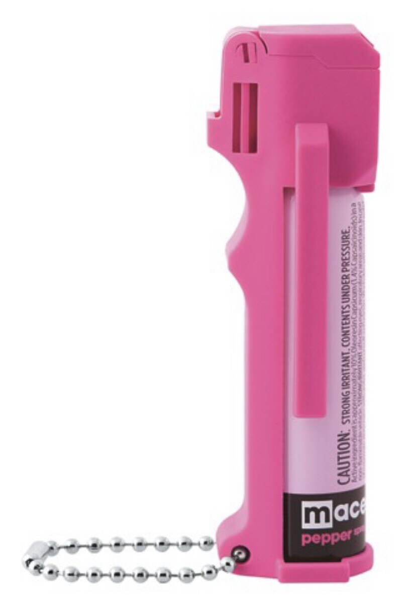 MACE 12 FT DEFENSE PERSONAL Pepper GUARD PINK Spray FLIP TOP Self HOME Defense