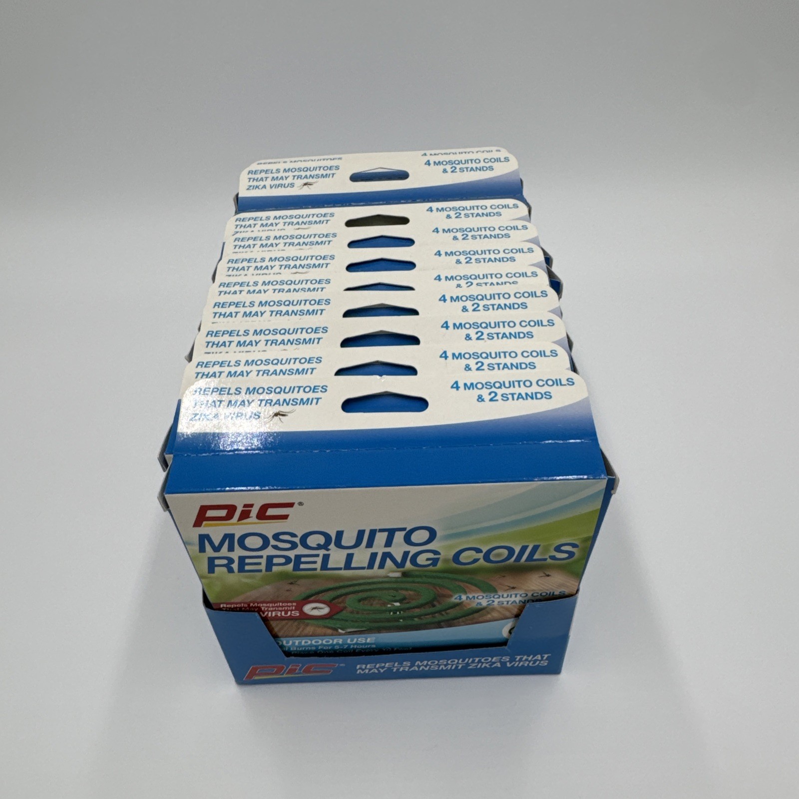 PIC Mosquito Repelling Coils Outdoor Use 4pk Lot of 10 New