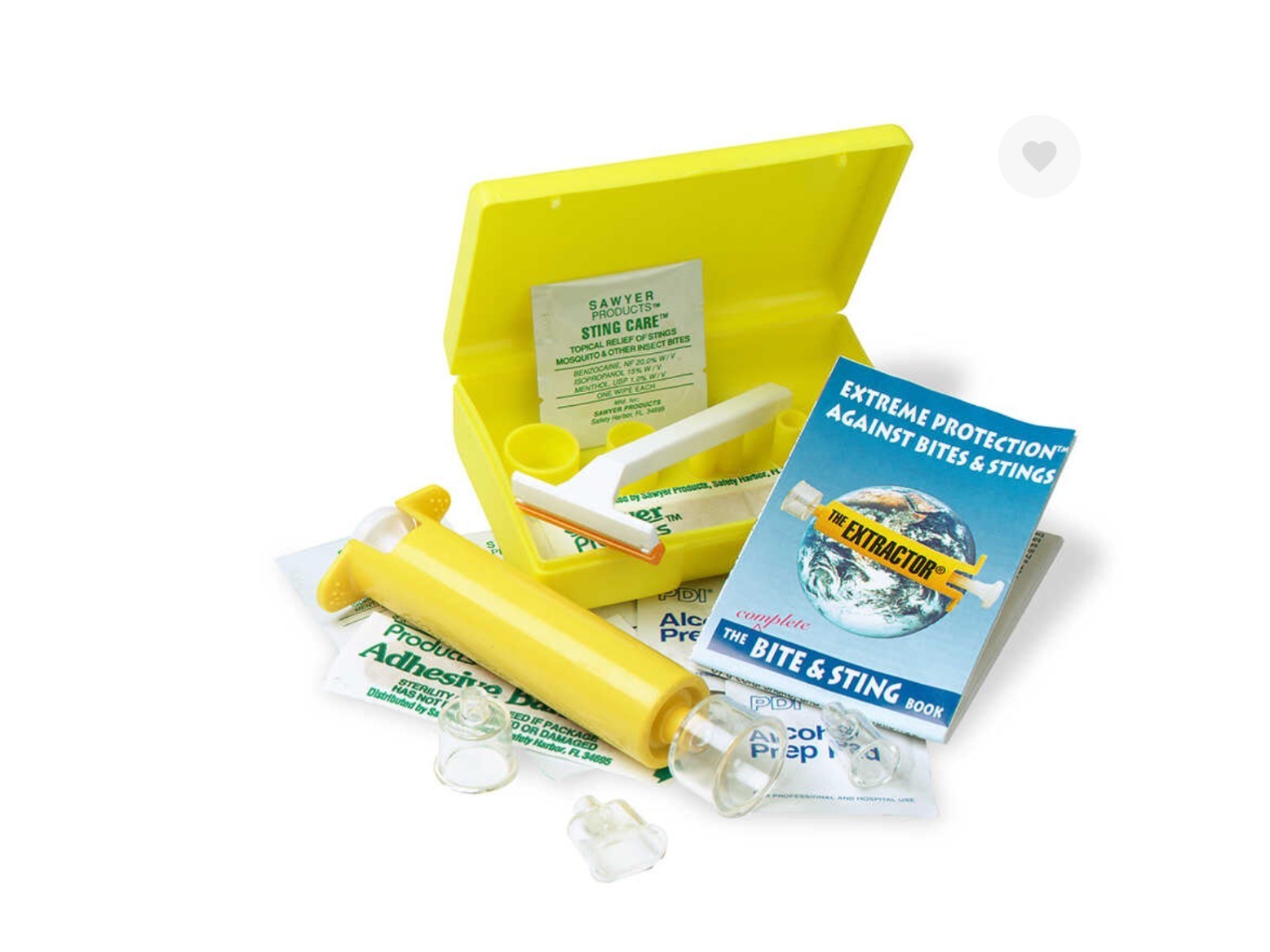 Sawyer ~Snake Bite ~Bee Sting ~ Venom Remover Extractor Mobile ~Pump Kit ~ NEW ~