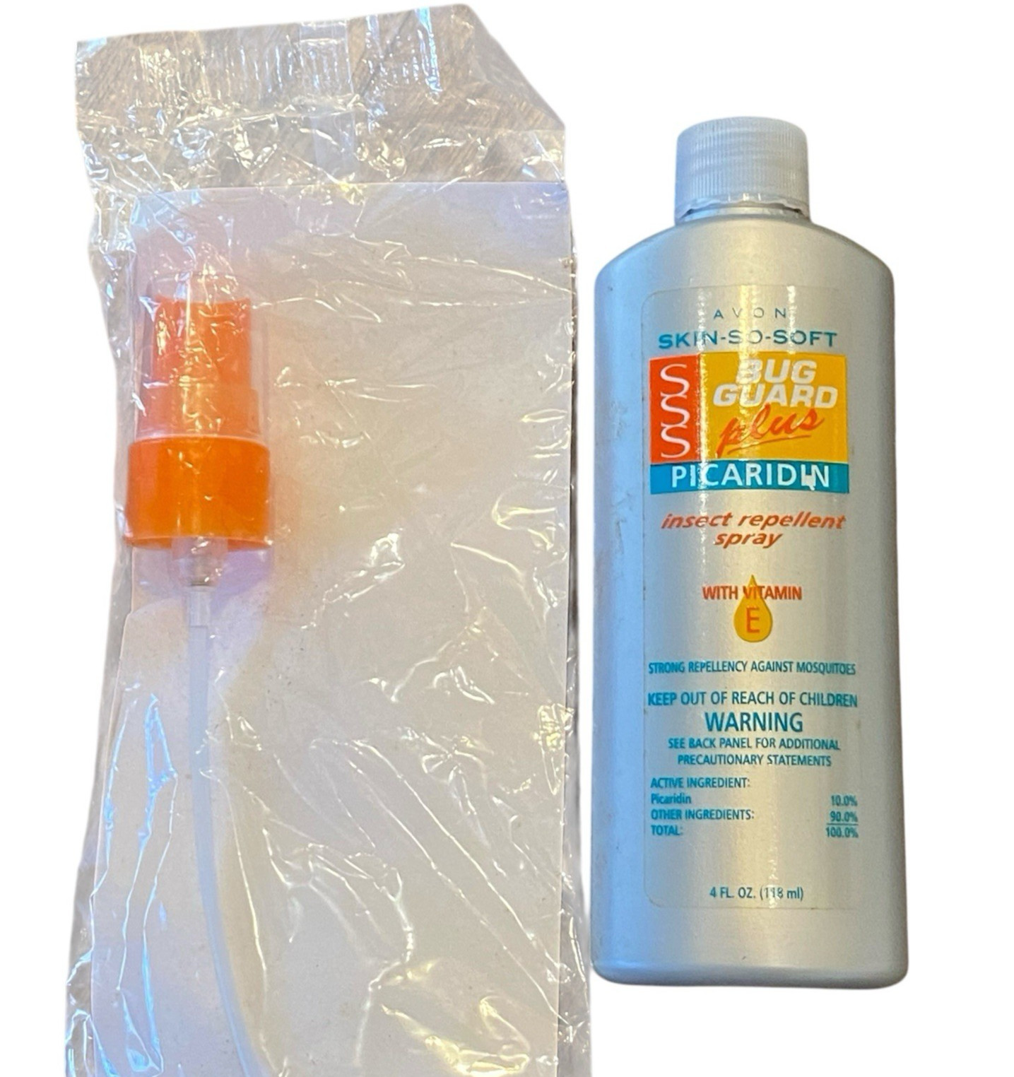 VTG NOS Avon Skin So Soft Bug Guard Plus Picaridin Insect Repellent Pump Spray