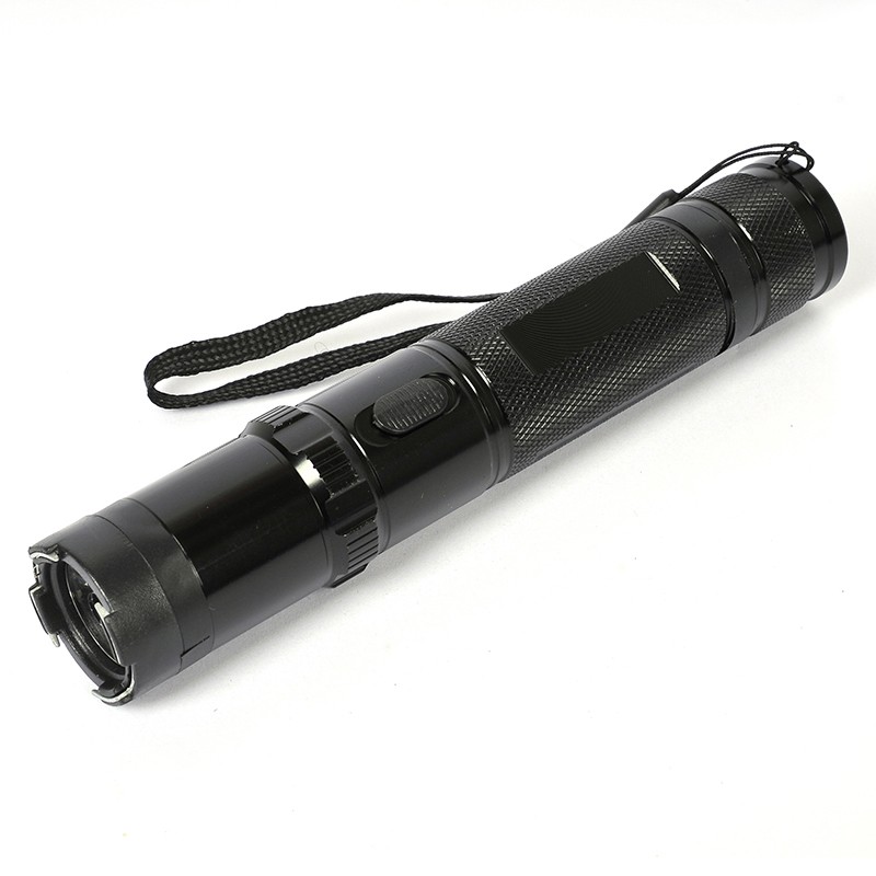 Black 801 380 BV Micro Stun Gun Self Defense W/ 1 Bottle Free Pepper Spray