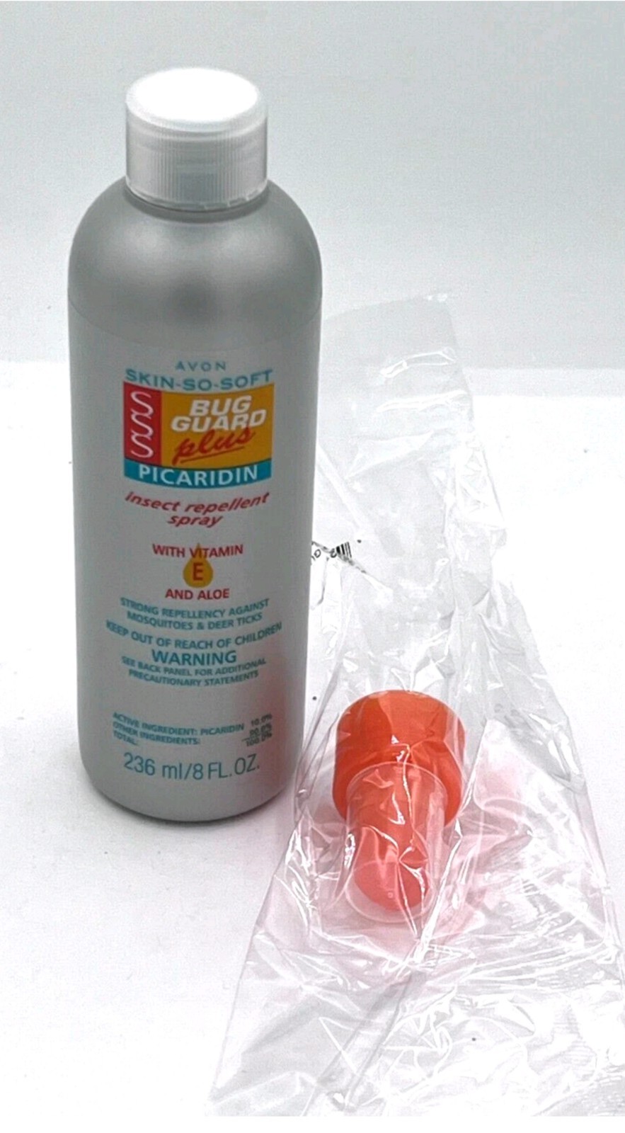 Avon Skin So Soft Bug Guard Plus Picaridin Family Size 8 fl oz with Pump ,2 PACK
