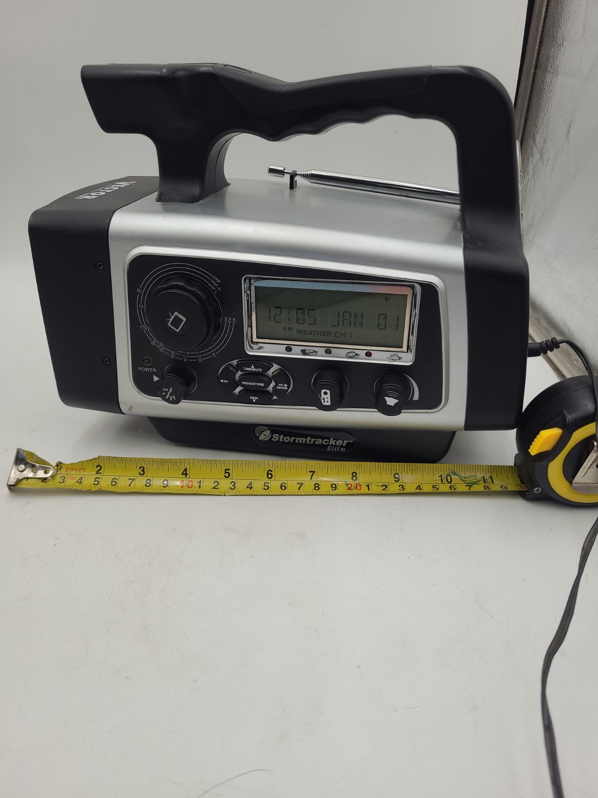 Vector Storm Tracker Elite WC300DSV AM/FM Weather Radio TV