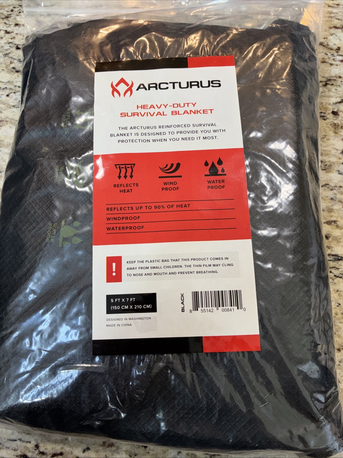Arcturus Heavy Duty Survival Blanket