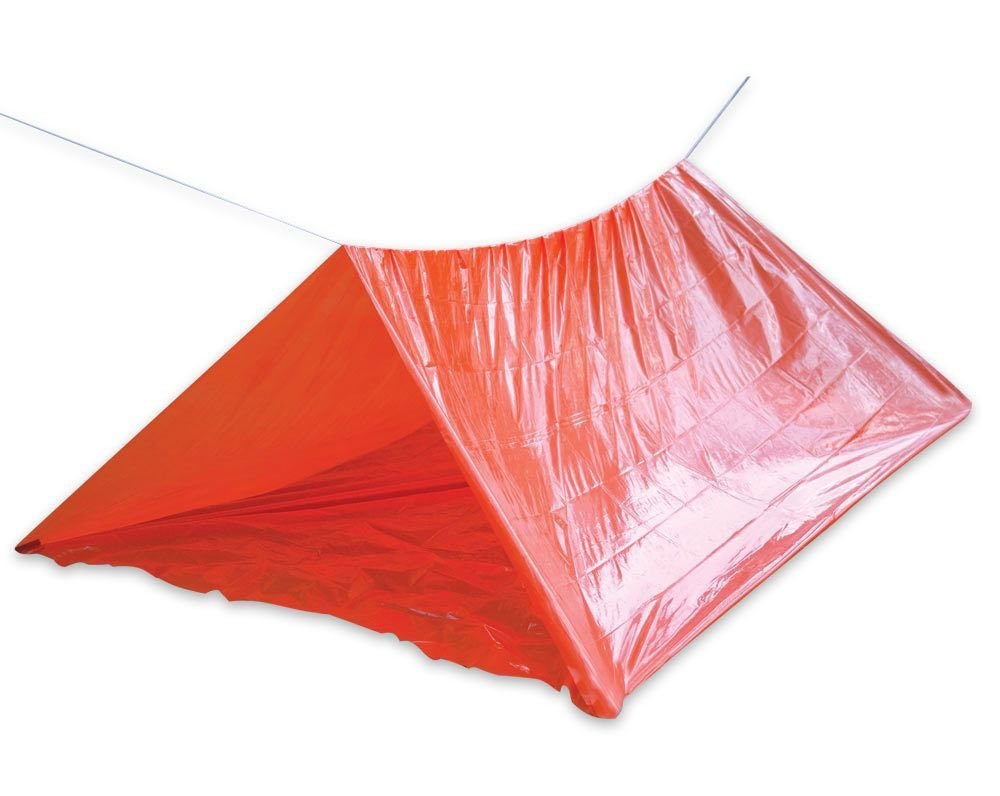 2 Persons Tube Camping Tent Emergency Survival Hiking Shelter Outdoor Portable