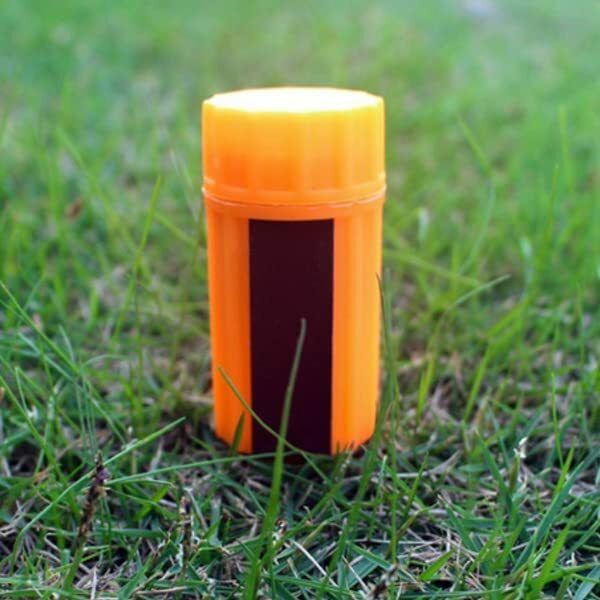 ONE Stormproof Match Kit Yellow Matchbox 20 Waterproof Long Burn Matches/Case