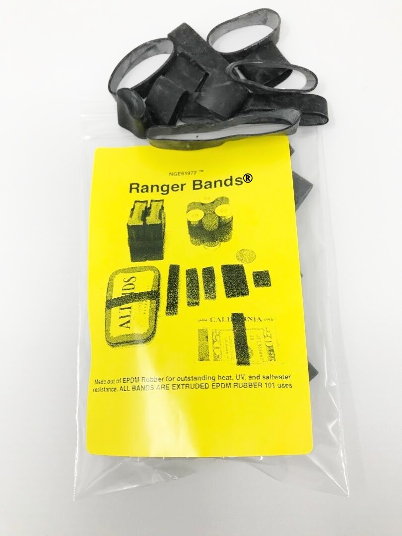 Ranger Bands® 27 Mix Heavy Duty EPDM Rubber Tactical Bands Survival Gear USA