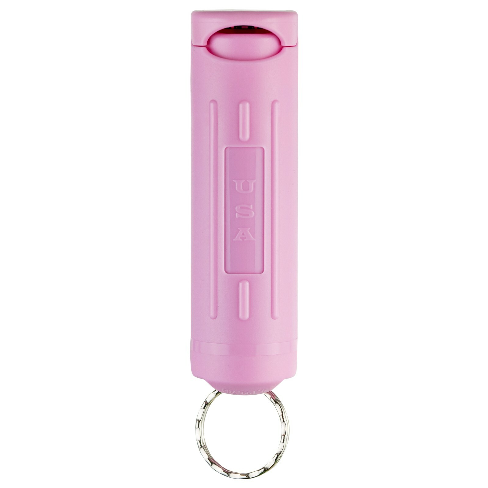 Police Magnum pepper spray .50oz pink flip top keychain self defense protection