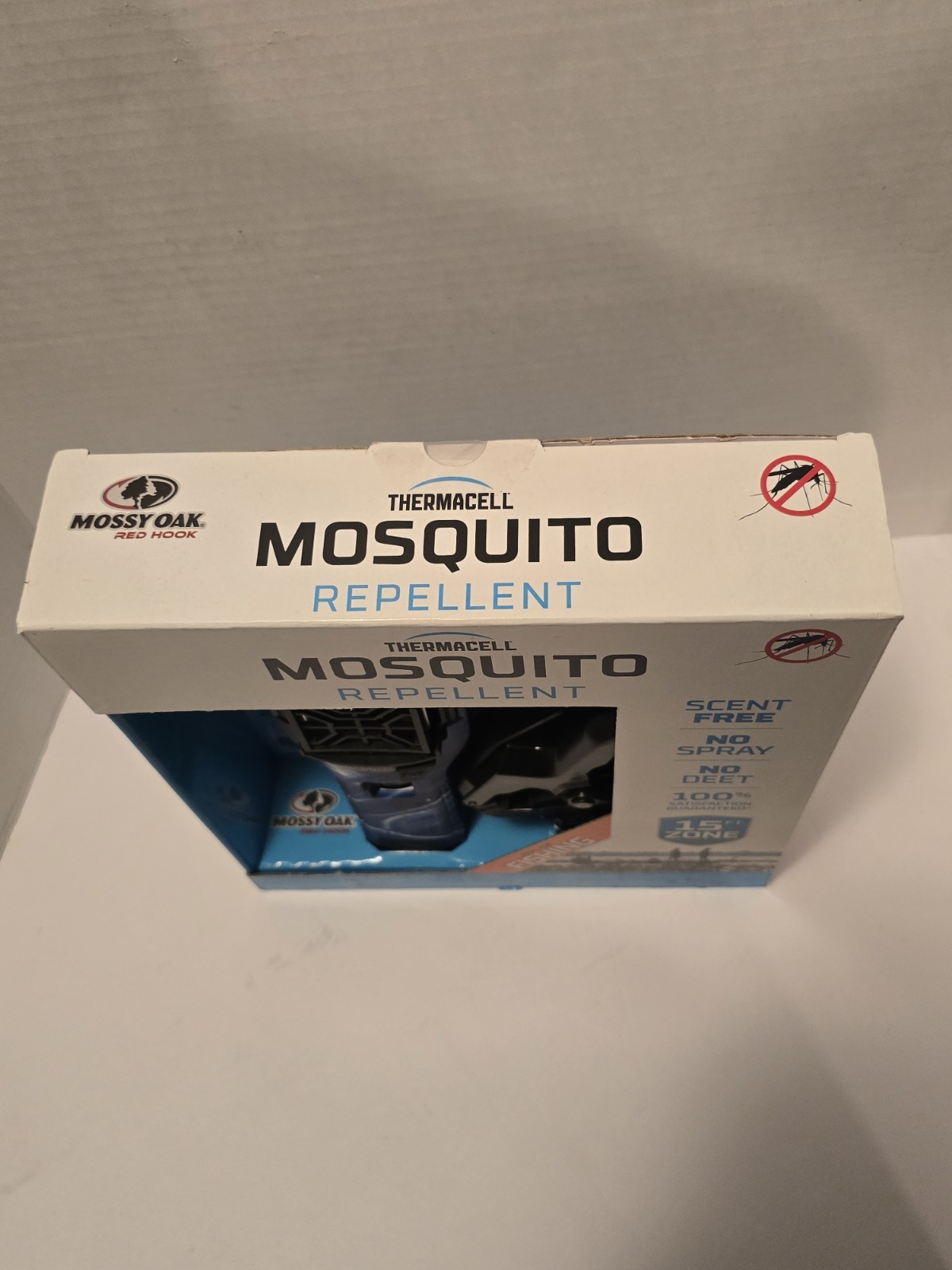 Thermacell Mosquito Repellent, MR300 Repeller Mossy Oak Blue Marlin Fishing Camp