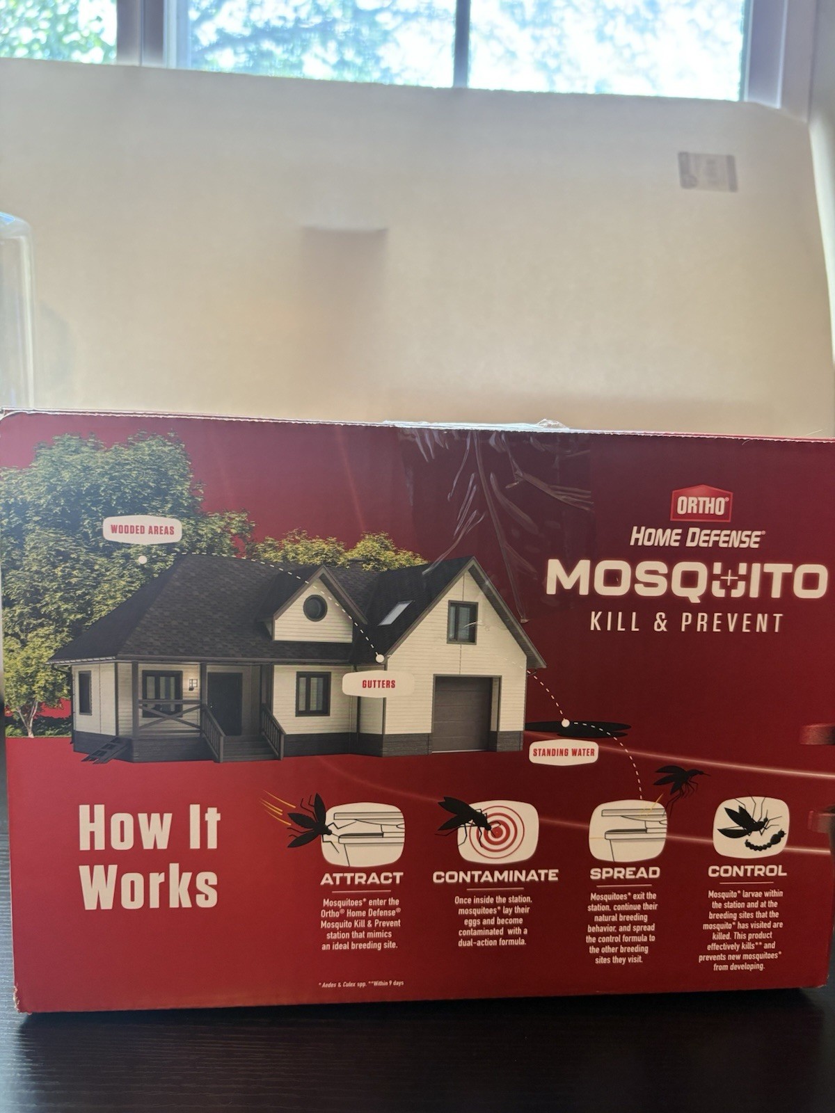 Ortho Home Defense Mosquito Kill & Prevent Station – Mosquito Control w/ Refill