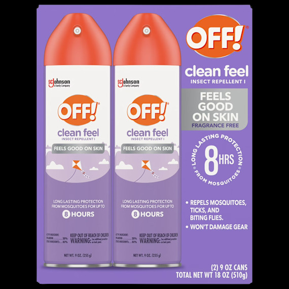 2-Pack: Off Clean Feel (9oz)