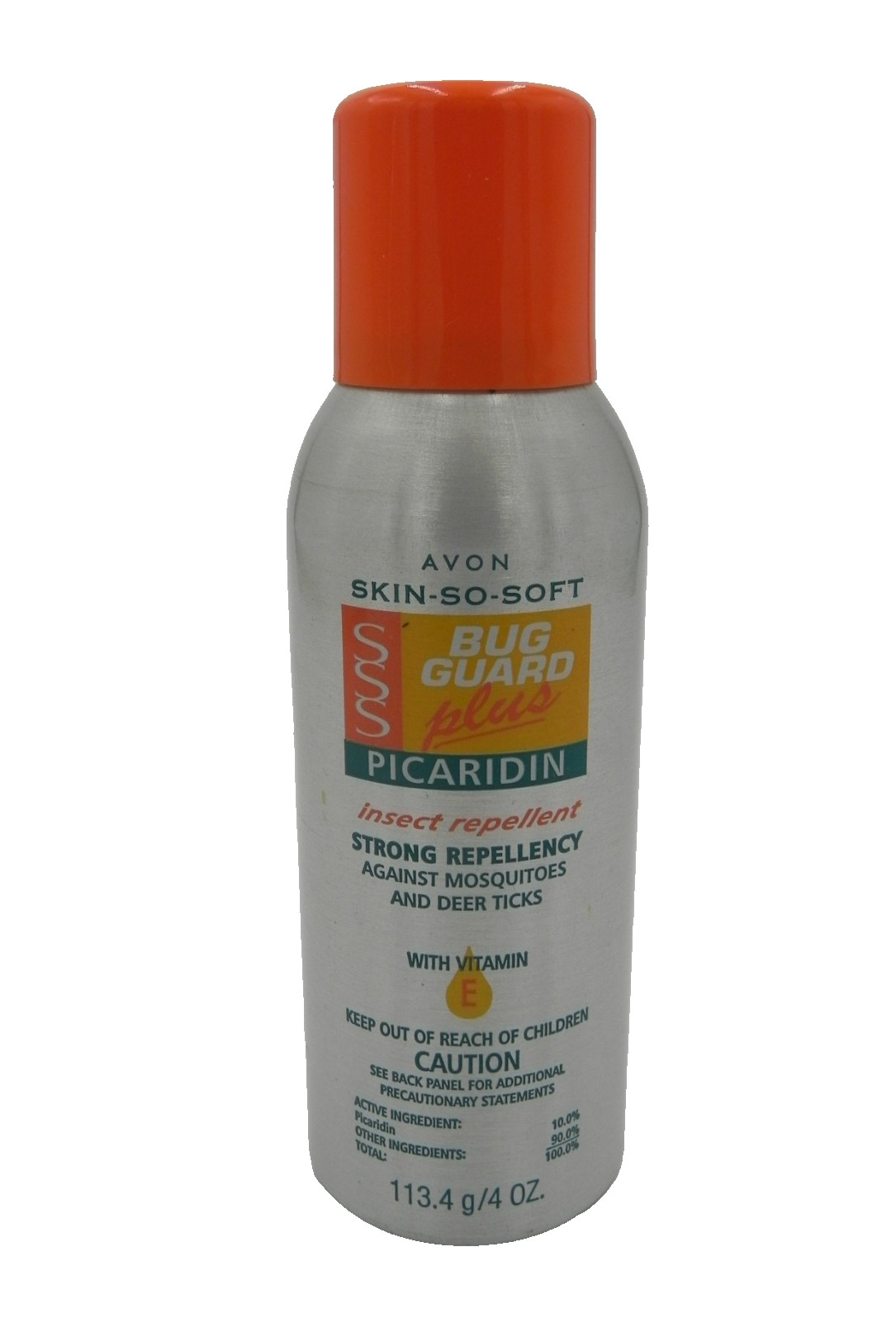 Avon Skin So Soft Bug Guard Plus Picaridin Insect Repellent Aerosol Spray, 4 oz.