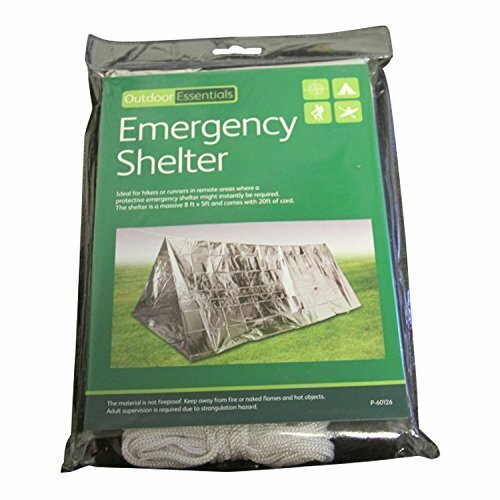 Two Person Mylar Emergency Tent Shelter – 8 Feet by 5 Feet
