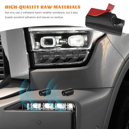 Car Deer Whistle Warning for Car Horn Unit, Wind Activated Vehicle Deer 4 PCS