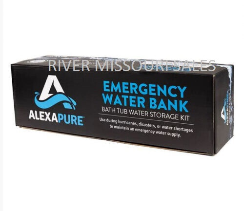 Emergency Water Bank Storage With Pump, Heavy Duty, 65-Gallon, Easy To Use – NEW