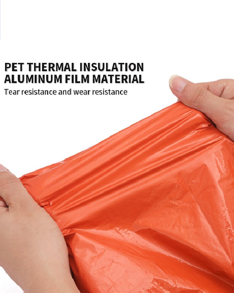 1-20 Emergency Survival Raincoat Reusable Mylar Thermal Blanket Poncho Whistle