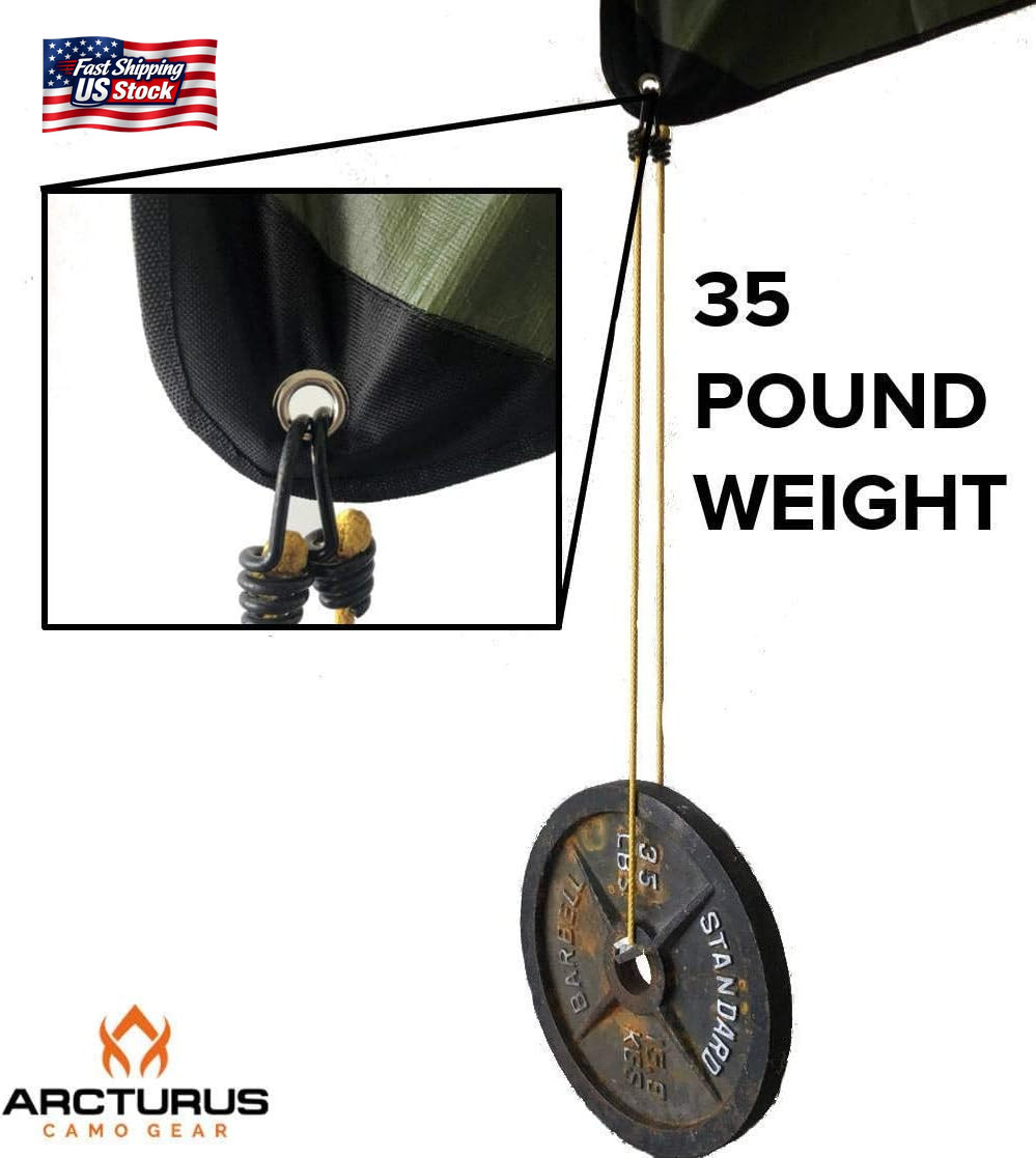 Arcturus Insulated Tarp, Reusable Heavy Duty Thermal Survival Blanket – 60X82In,