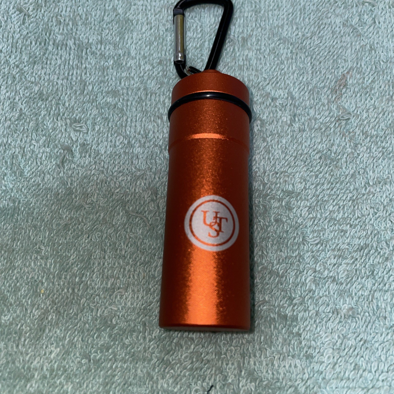 UST Waterproof Aluminum Orange Container 3 Inch High New