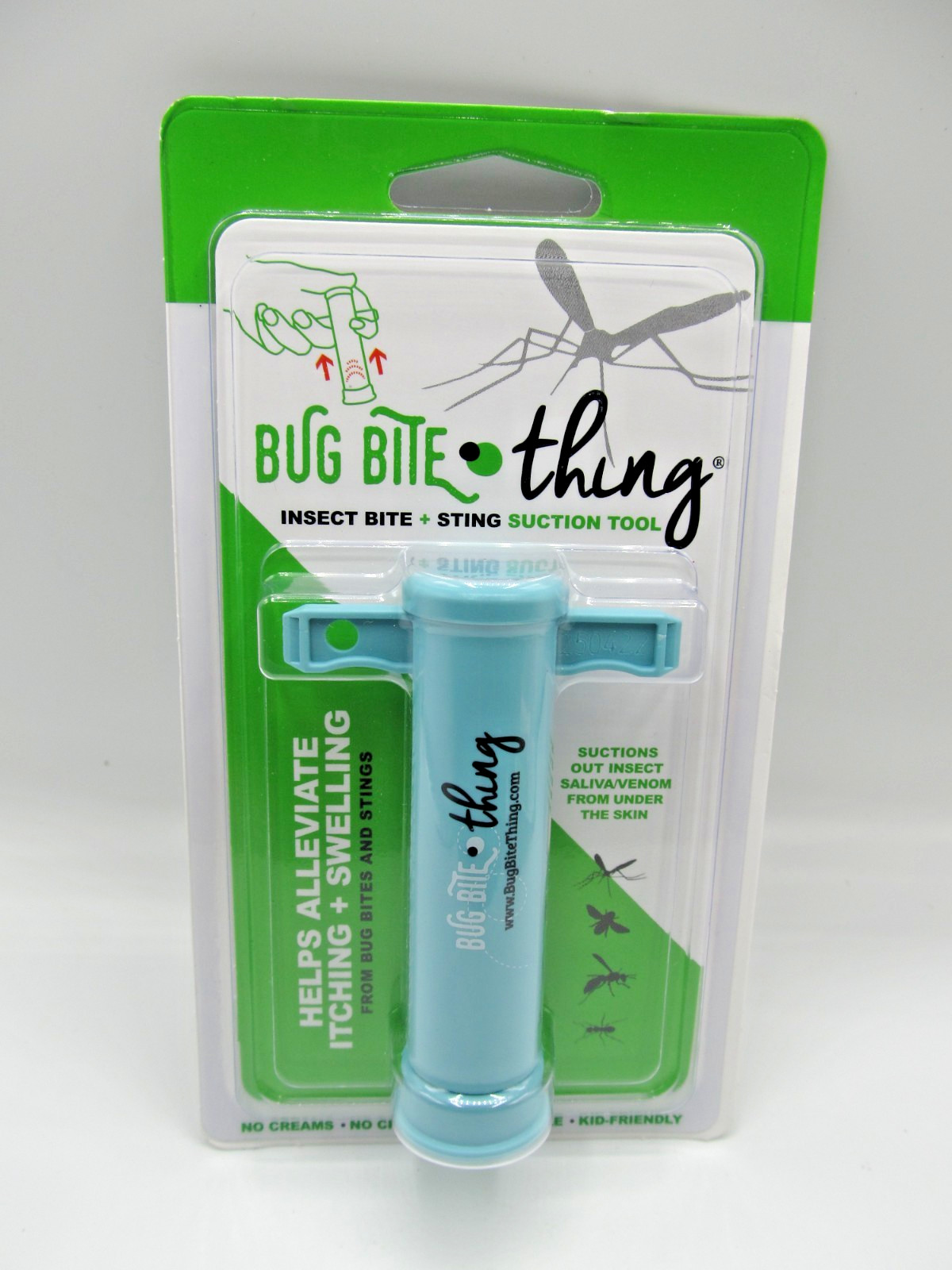 Bug Bite Thing Chemical Free Sting Suction Tool Lot of 4 Black White Pink & Blue
