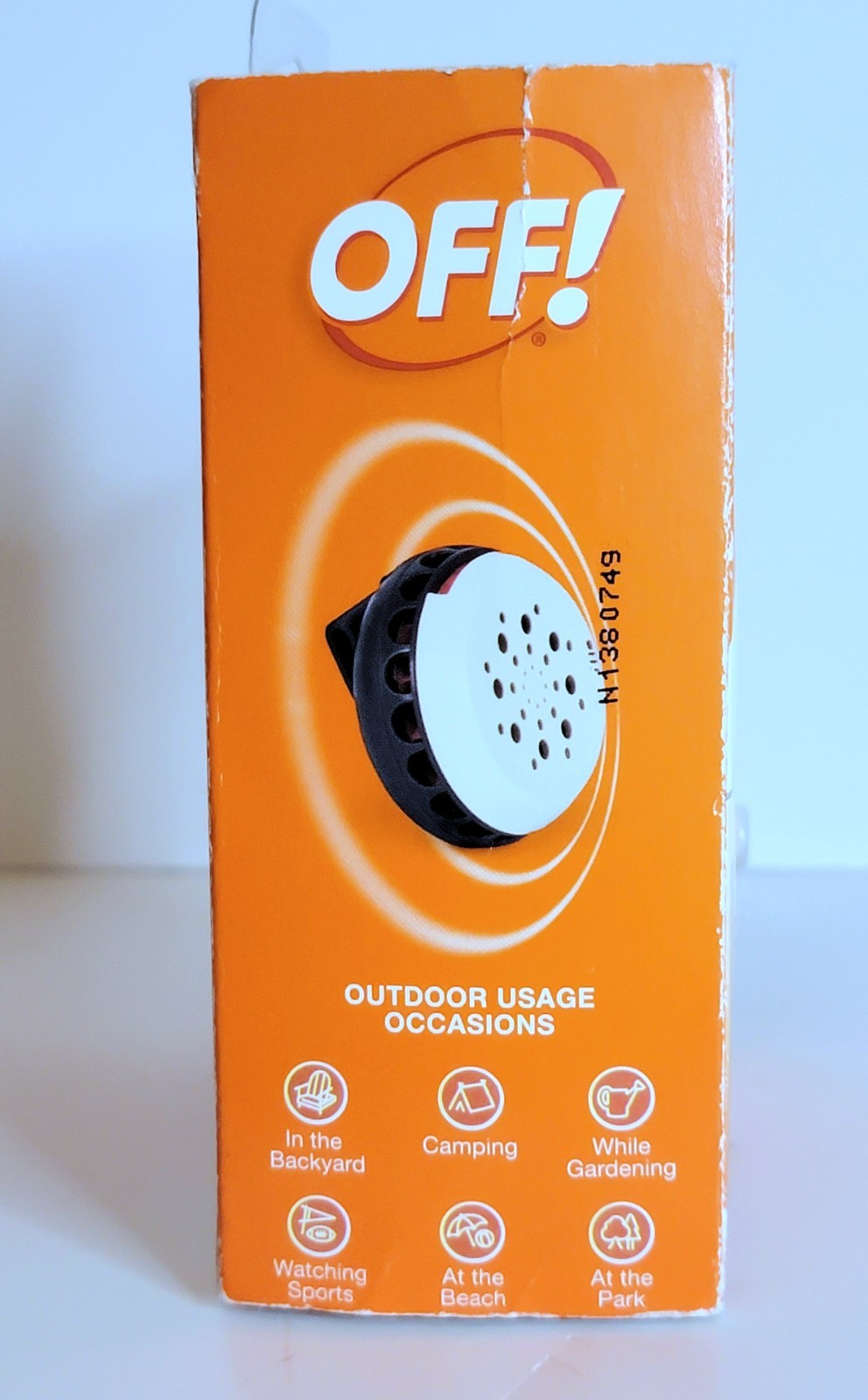 OFF! Clip On Mosquito Repellent Fan Unit+ 1 Refill 12 Hour Protection Sealed NEW