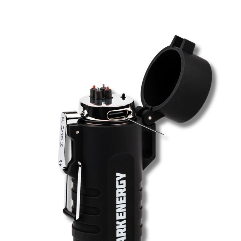 Dark Energy Plasma Lighter USB-C Rechargeable Windproof Waterproof EDC Camping