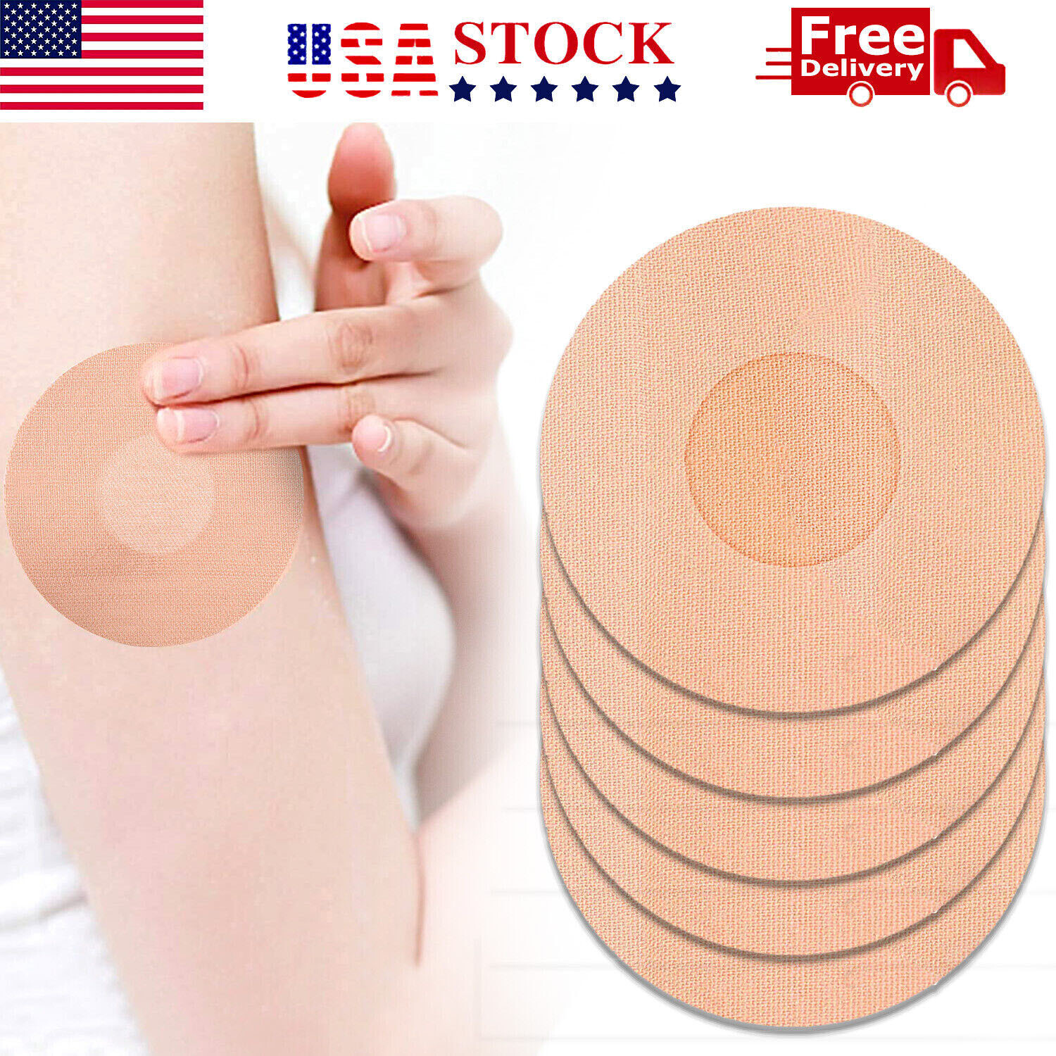 2-50 Packs For Freestyle Libre Sensor Covers Waterproof Adhesive Patches Sticker